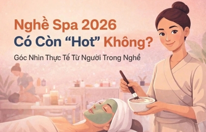 Nghề Spa 2026 Có Còn “Hot” Không - Góc Nhìn Thực Tế Từ Người Trong Nghề